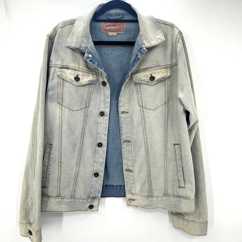 Brooklyn Cloth Men's Denim Jacket Size L